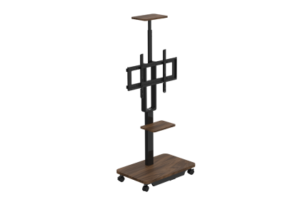 Suporte de TV de carrinho móvel de motor único