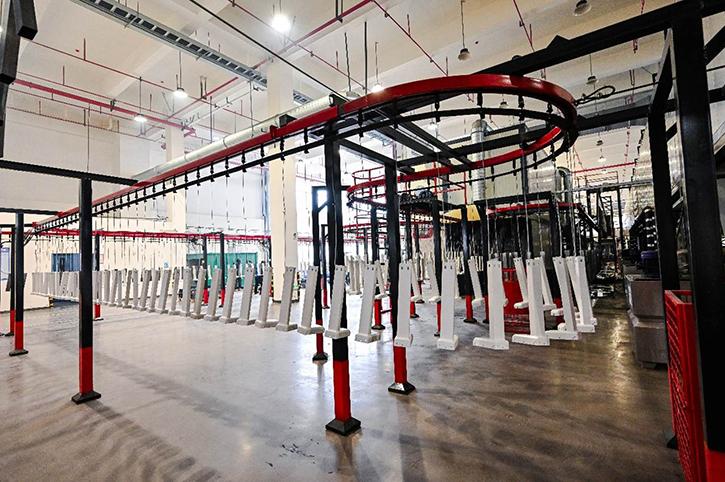 Centro de Revestimento em Pó